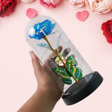 LED-Powered Eternal Rose in plastic Dome (1 Pc / Battery not Included)