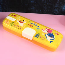 Cartoon Face LED Pencil Case