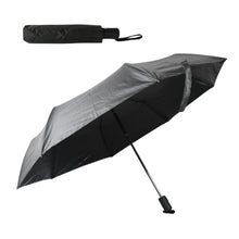2 Fold Manual Umbrella – Wind, Sun & Rainproof with Steel Shaft & Wrist Strap