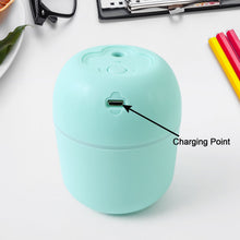 Portable Mini USB Humidifier with Light, Cool Mist & Essential Oil Diffuser (250ML / Mix Design)