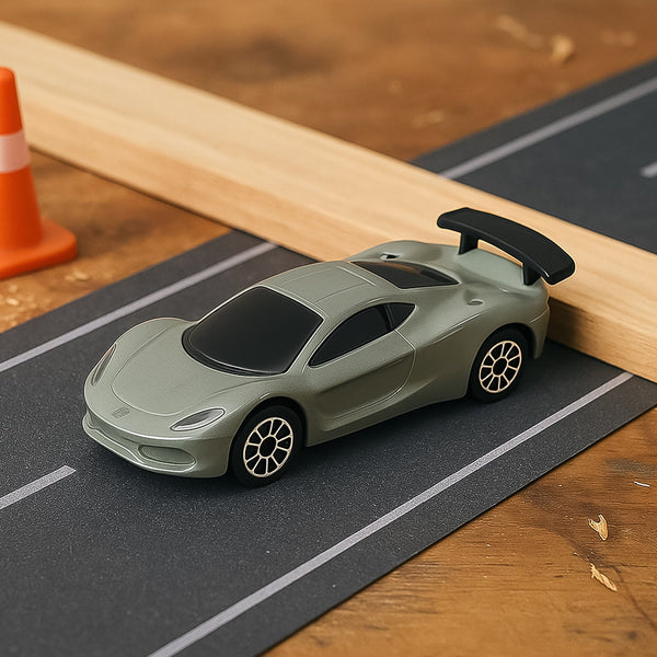 Metal Mini Car Toy, Free Wheel Toy Vehicle (Multicolor / 1 Pc)